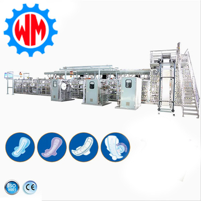 kaufen Vollservo Babywindelmachine Hochgeschwindigkeits-Automatisches System mit gutem Nachverkauf online manufacture