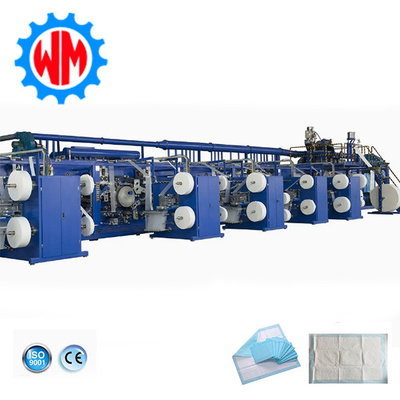 kaufen Womeng Hochwertige Anpassung Underpad Herstellungsmaschine mit CE online manufacture