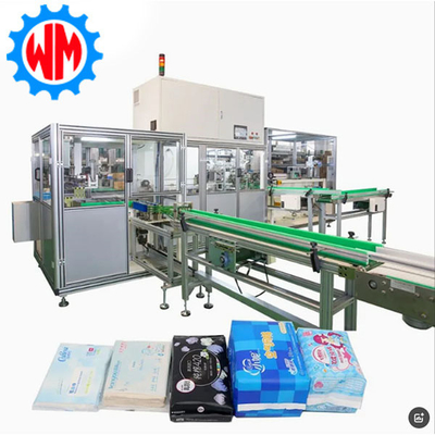 kaufen 16.5KW Sanitärpolsterverpackungsmaschine 380Vac Windelverpackungsmaschine online manufacture