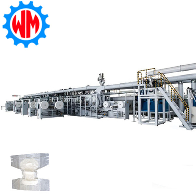 kaufen Hot Sell Advanced 350pcs/min Adult Diaper Production Line with 2-3 Operators Online-Herstellung