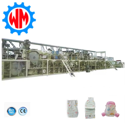 Voll automatische Babywindelmachmaschine Automatisches System mit professionellem Design