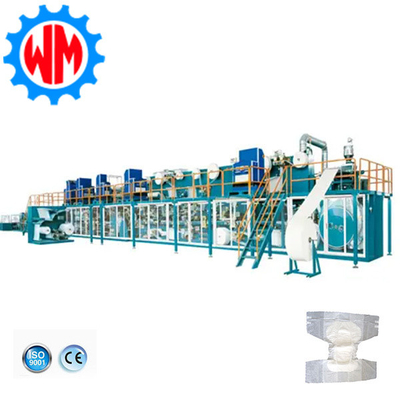 Maschine zur Herstellung von Windeln für Erwachsene mit niedriger Energie mit CE-Hochleistungs-Fullservo