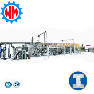 Hochgeschwindigkeitsstabiler 350PCS/Minute Erwachsenenwindelmachmaschine mit CE