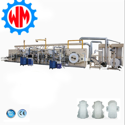 Professionelle Fabrik Hochgeschwindigkeits-Sanitär-Pad-Making-Maschine mit professionellem Design