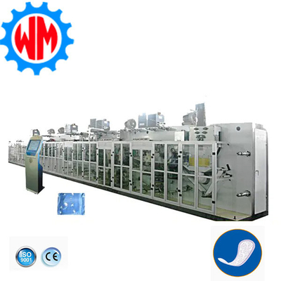 Womeng Hochgeschwindigkeits-Full-Servo-Sanitäre Serviettenmachmaschine mit ISO9001