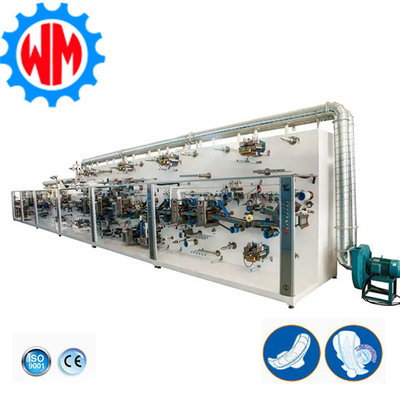 Hochgeschwindigkeitsstabile 1200PCS/Minute Sanitäre Serviettenmachmaschine mit CE