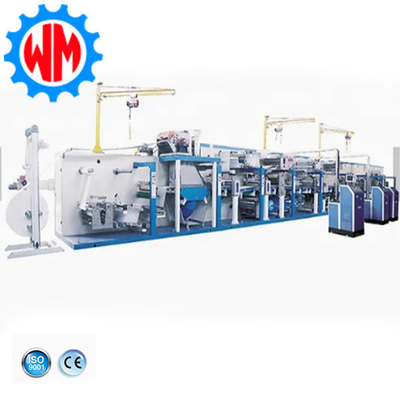 Vollautomatische große Ring Waist Baby Windelmachine mit Verpackungssystem Global Export