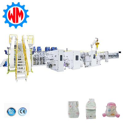 2025 Neue 600 Stück/Min. Großring Waist Baby Windelmachine mit CE