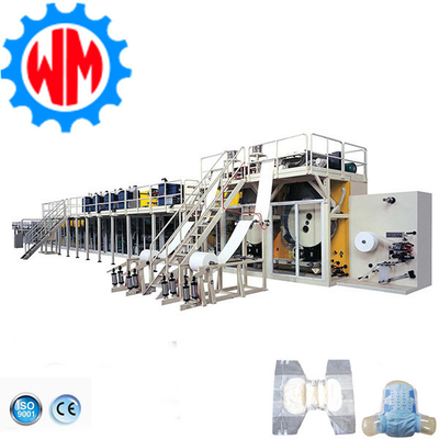 Lieferant Fabrik Hochgeschwindigkeits 350 PCS/Minute Erwachsenen Windelmachmaschine