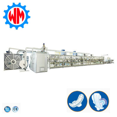 Maschine zur Herstellung von Sanitärkissen mit Überseeinstallation und Ausbildung