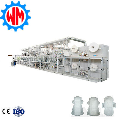 Warm verkaufen angepasst 1200pcs/min Sanitäre Serviettenmaschine CE-Zertifikat Produktionslinie