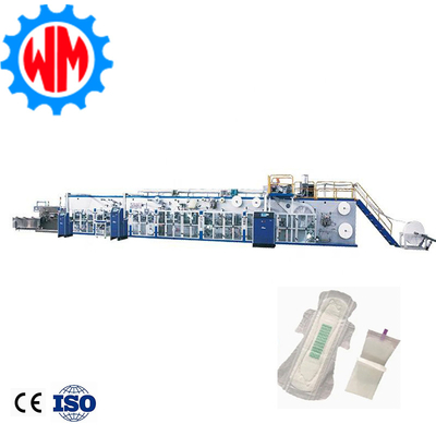 Neue Modell Damenbinden Produktionslinie CE-Zertifikat mit Muster zum Versand